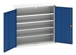 Verso 1050x350x1000H 4 Shelf Storage Bin Cupboard Bott Verso Basic Tool Cupboards Cupboard with shelves 48/16926500.11 Verso 1050x350x1000H Bin Cupboard.jpg